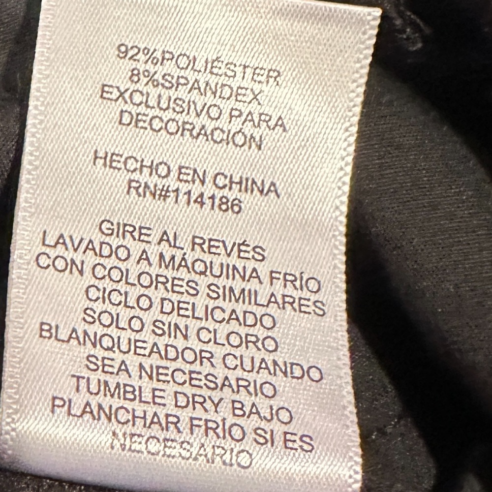 Frye and Co Faux Leather Pants, size 10. New without tags. - Picture 5 of 5
